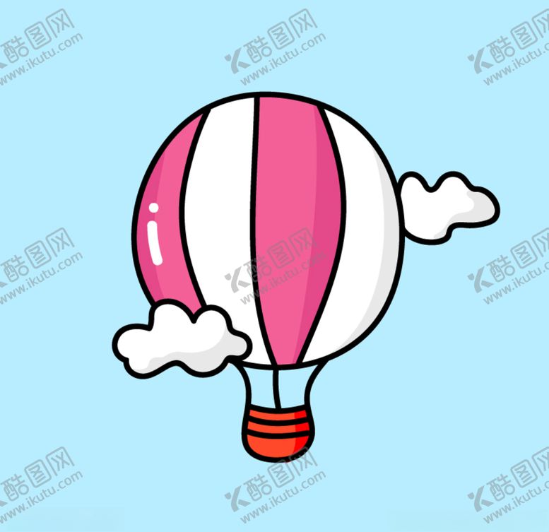 编号：27807907021042409425【酷图网】源文件下载-热气球插画