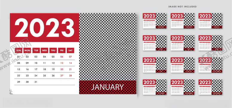 编号：65968201270803567419【酷图网】源文件下载-兔年台历2023年日历