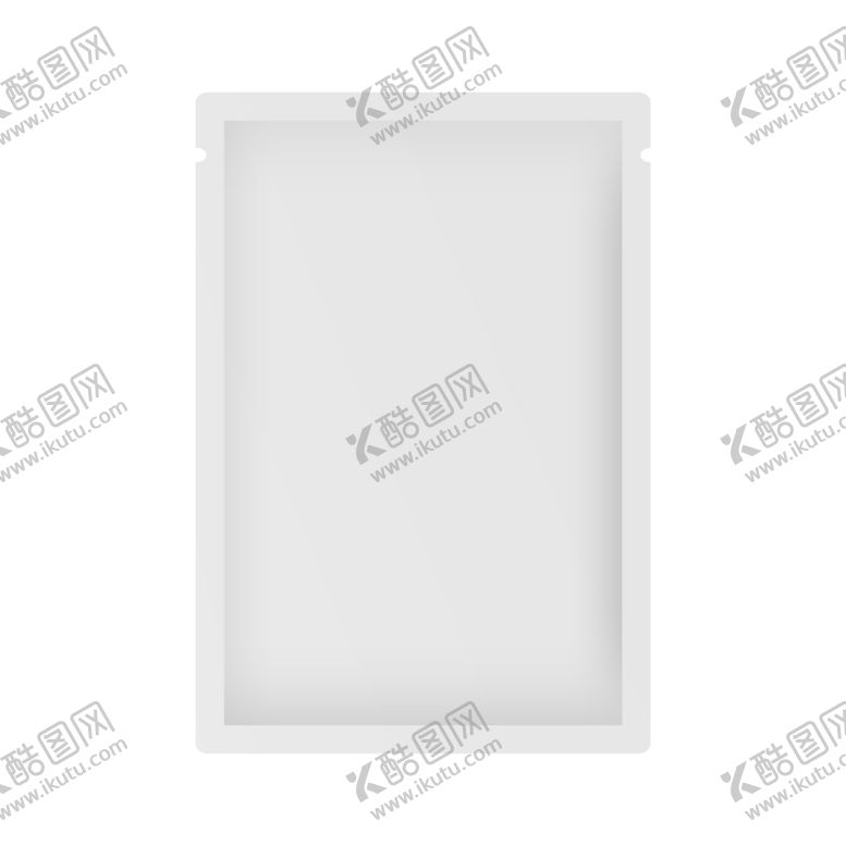 编号：76920609090212595916【酷图网】源文件下载-白色面膜袋效果图