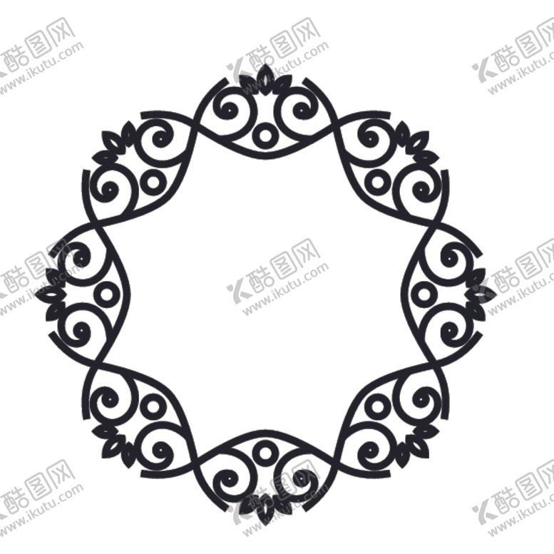 编号：73799610021217408224【酷图网】源文件下载-创意花纹花边装饰