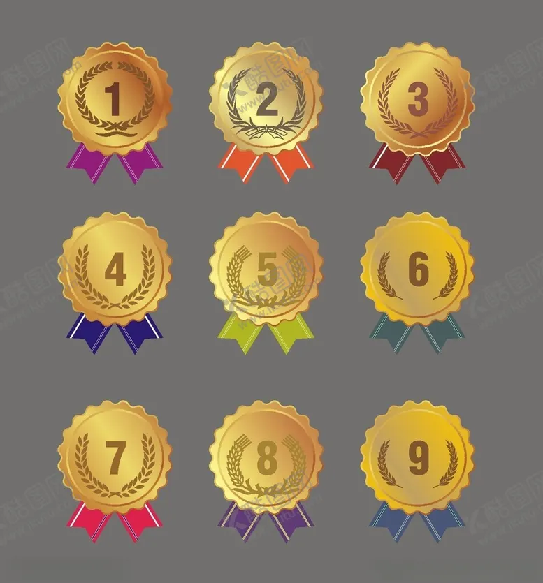 编号：17033304031512293016【酷图网】源文件下载-奖牌