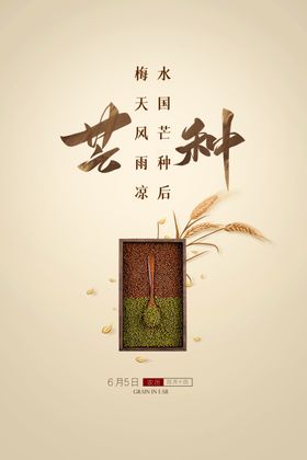 芒种海报