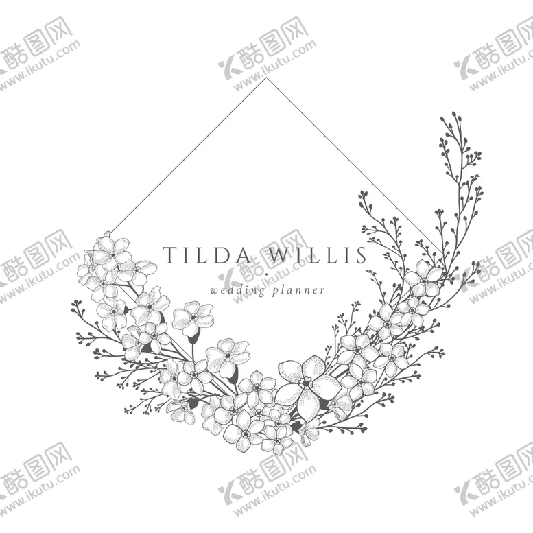 编号：32452206271155525369【酷图网】源文件下载-婚礼logo