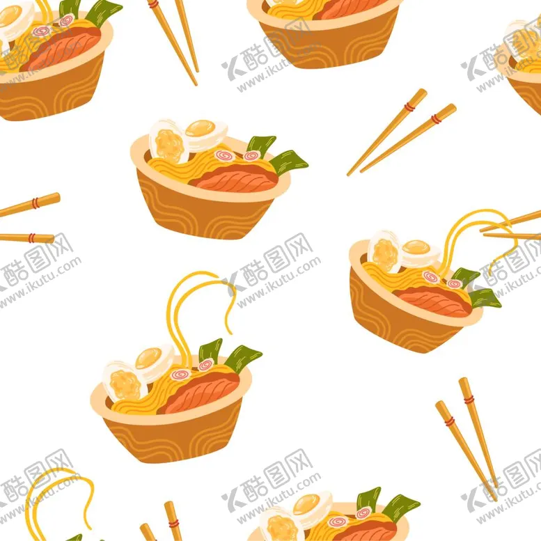 编号：60493611282136105944【酷图网】源文件下载-拉面图案