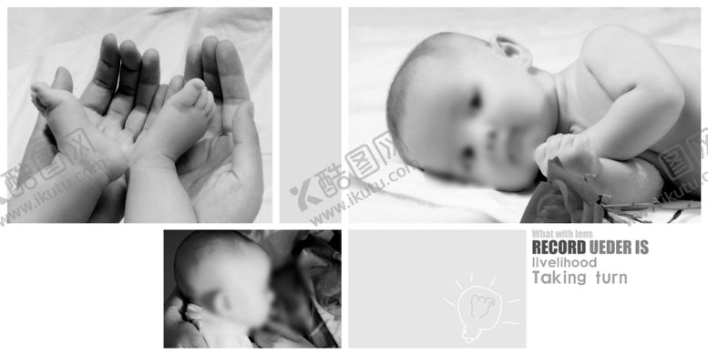 编号：63615010181306211135【酷图网】源文件下载-儿童童年幼儿宝宝影楼相册模板