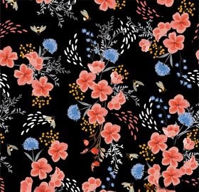 花卉印花