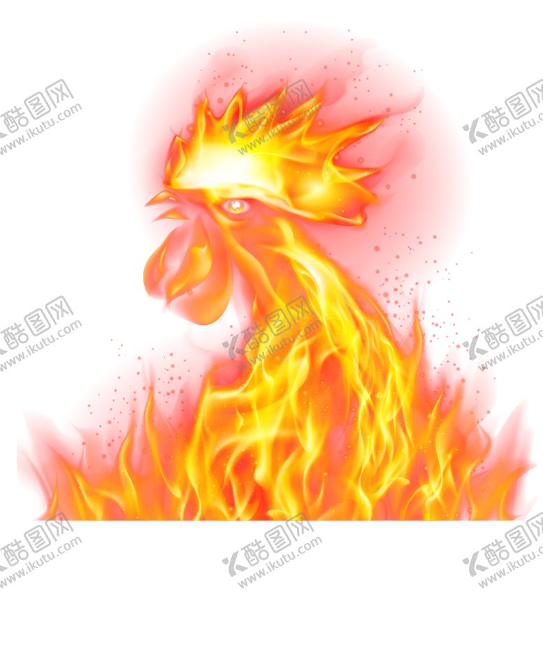 编号：15081005140127095358【酷图网】源文件下载-火焰鸡