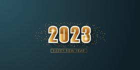 2023兔年数字字体