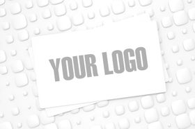 logo样机图片VI智能贴高档LOGO广告