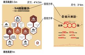 房地产看房通道品牌墙工法墙