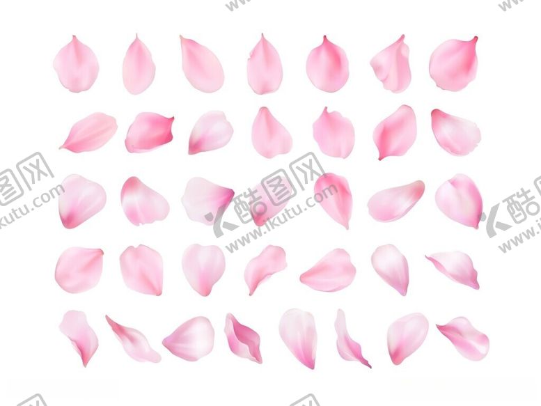 编号：91005106101345589681【酷图网】源文件下载-粉色花瓣素材