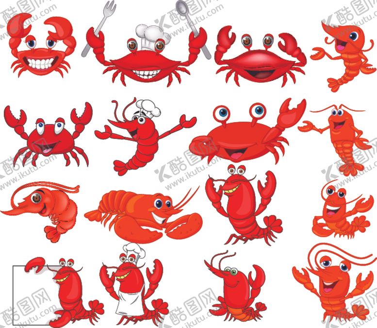 编号：41454309182328009089【酷图网】源文件下载-螃蟹