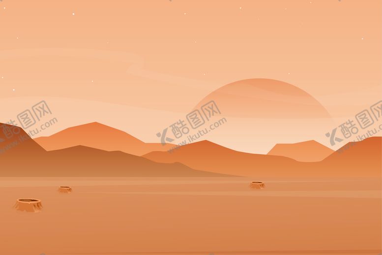编号：53790809150519094157【酷图网】源文件下载-火星背景