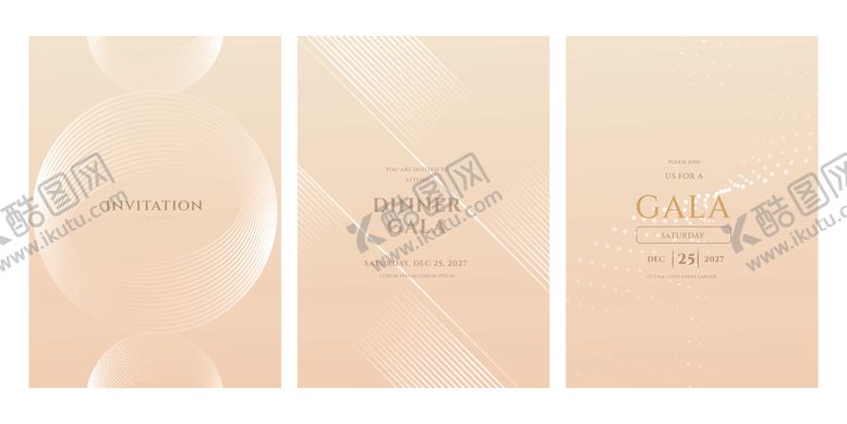 编号：49108904030540519637【酷图网】源文件下载-简约金色背景