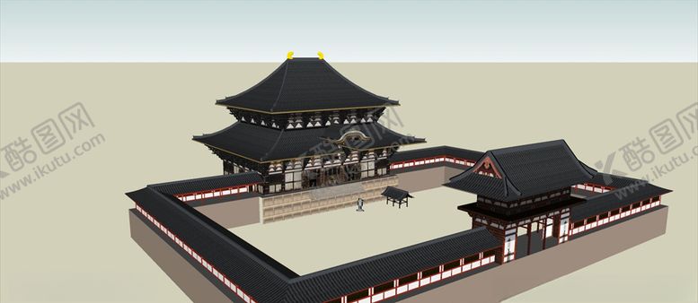 编号：67622010170606226563【酷图网】源文件下载-皇宫复古建筑宫殿