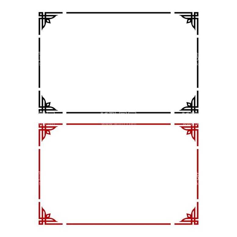编号：23360802091100453109【酷图网】源文件下载-边框