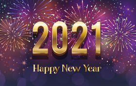 2021新年海报模板