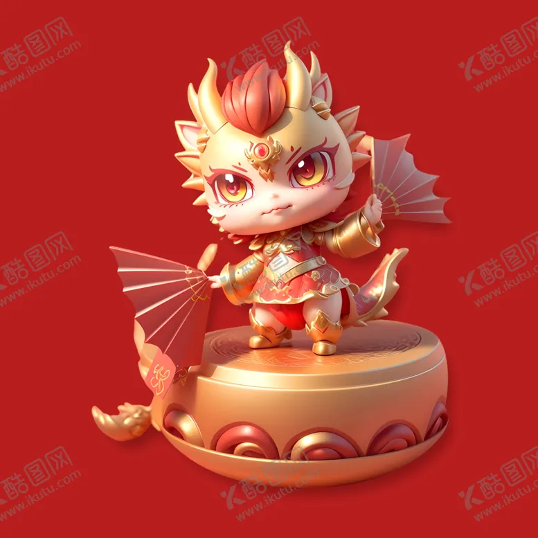 编号：66740402191641154588【酷图网】源文件下载-手绘卡通小龙