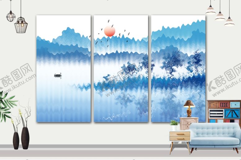 编号：96242905080016392989【酷图网】源文件下载-山水画
