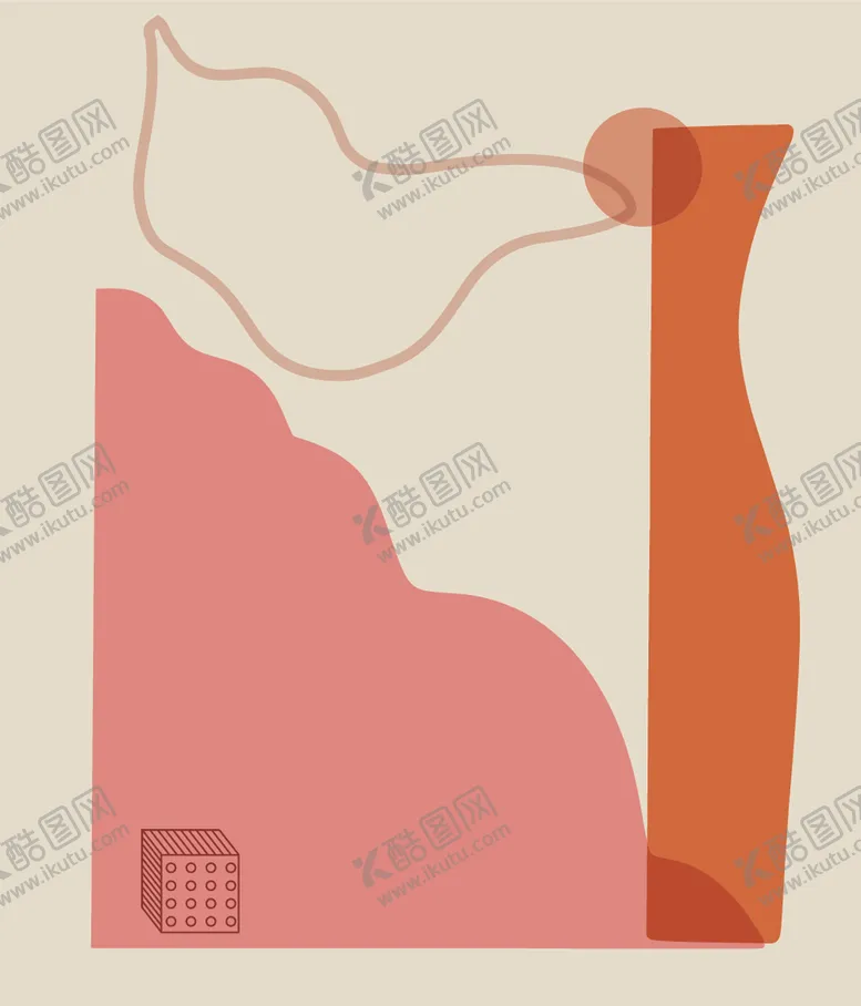 编号：73031307021705099018【酷图网】源文件下载-图案拼接复古设计