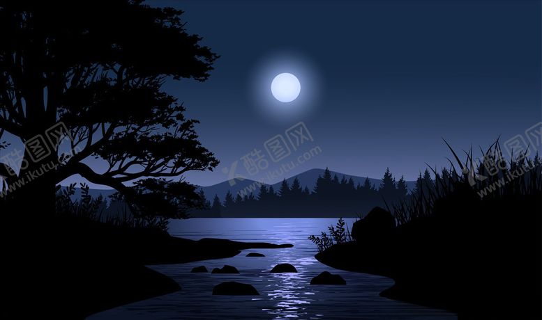 编号：35262805151308195391【酷图网】源文件下载-月夜美景