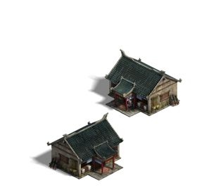游戏房屋建筑物元素