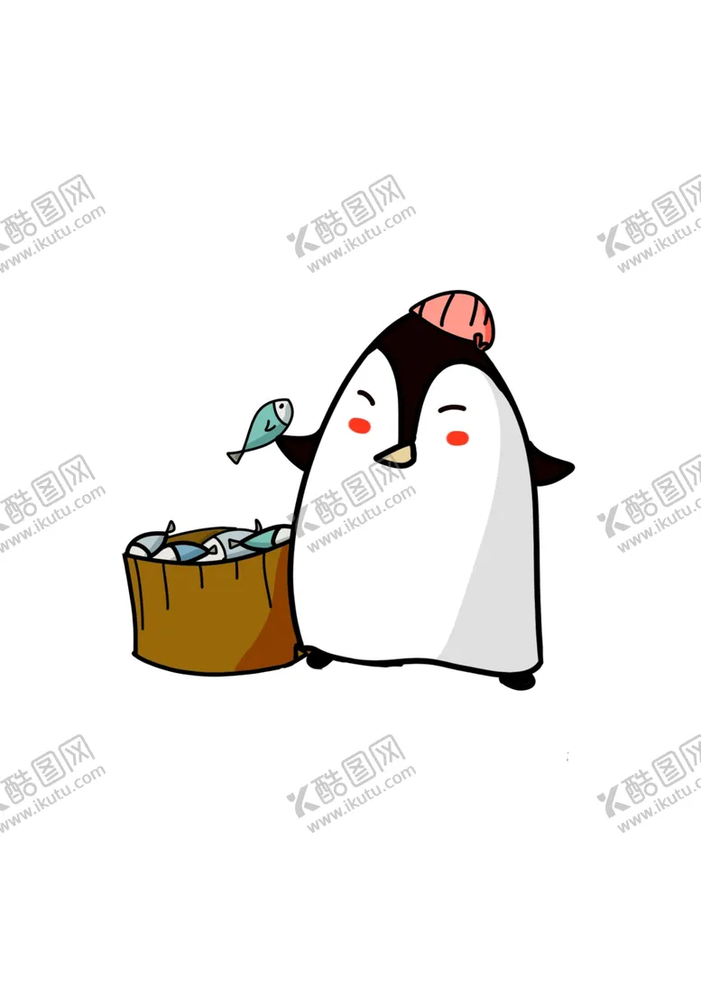编号：23292206170304035784【酷图网】源文件下载-卡通企鹅插画