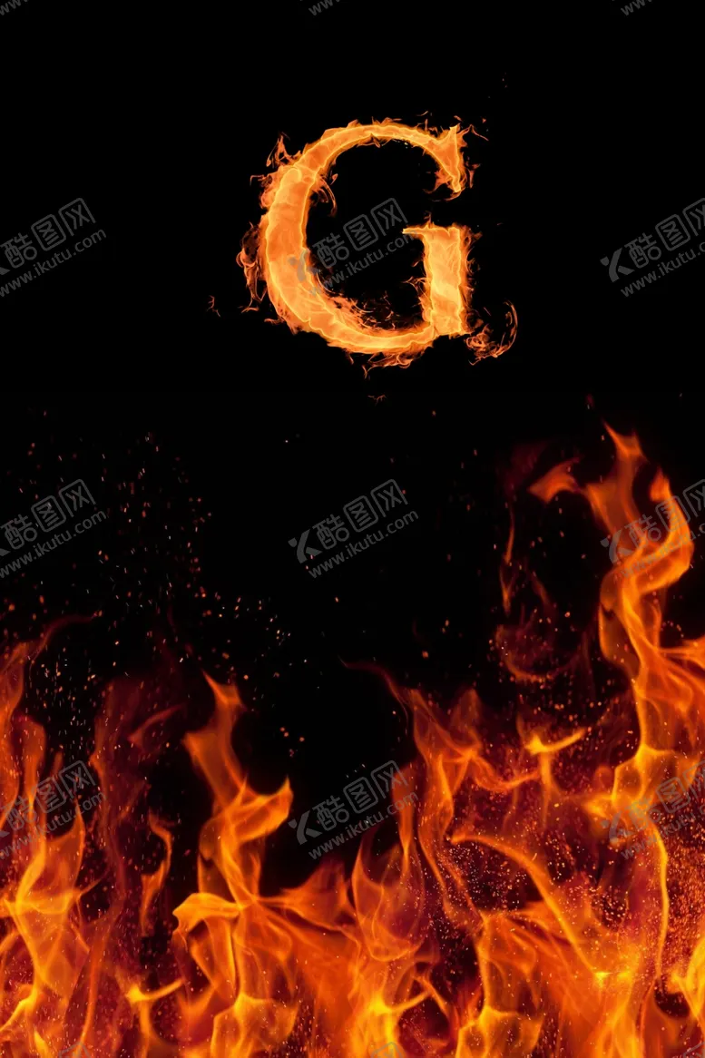 编号：18641602160516263594【酷图网】源文件下载-火焰和火焰字母