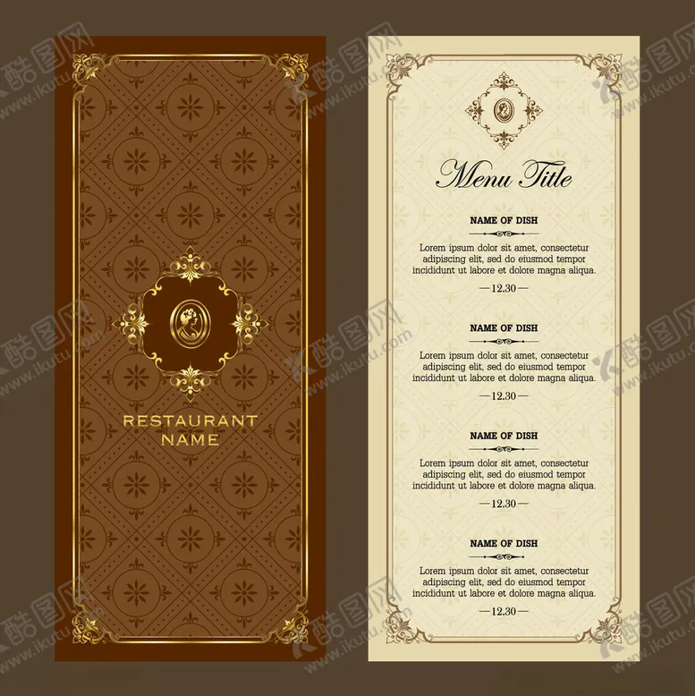 编号：37310404102232219947【酷图网】源文件下载-复古欧式婚礼邀请函设计