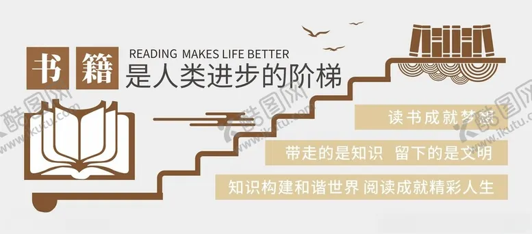 编号：11209001300527585079【酷图网】源文件下载-阅读文化墙