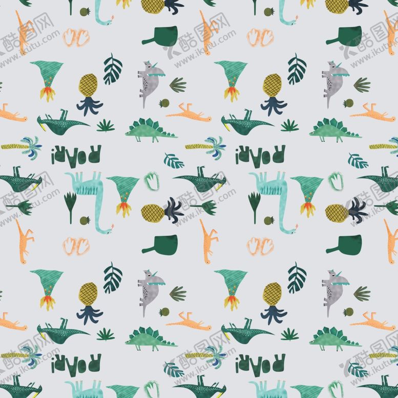 编号：61837109222228169305【酷图网】源文件下载-童装印花