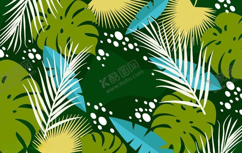 编号：15884507132136387804【酷图网】源文件下载-叶子背景