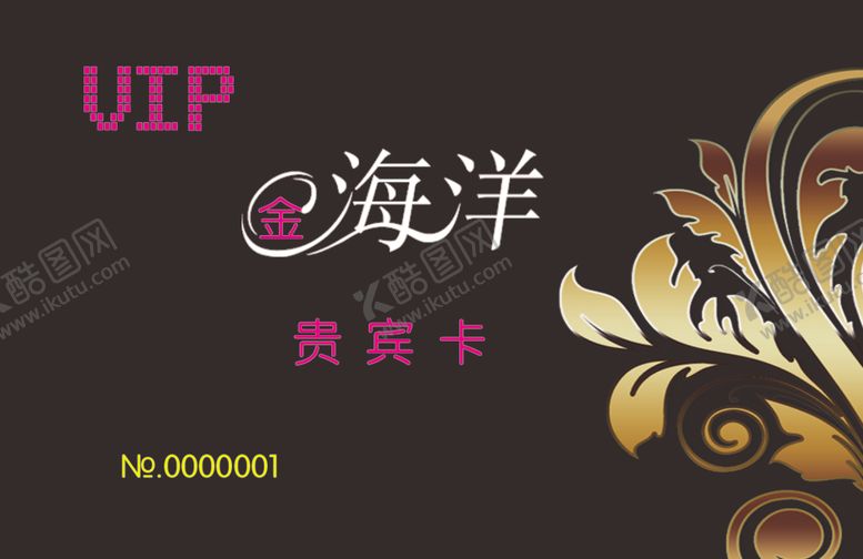 编号：96255105040726185270【酷图网】源文件下载-VIP贵宾卡