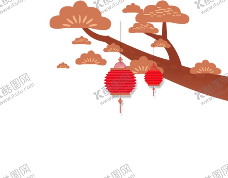 编号：66410709160821053692【酷图网】源文件下载-水墨松树