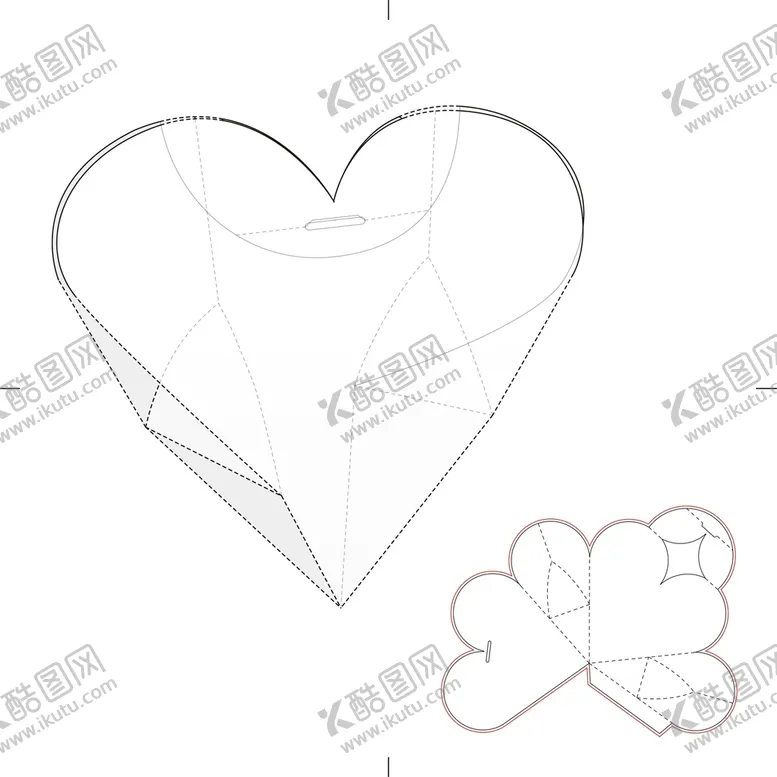 编号：36948311201847442272【酷图网】源文件下载-包装盒刀模