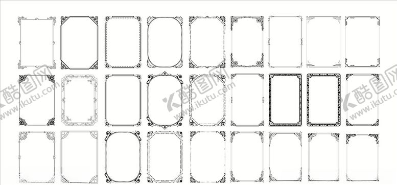 编号：39368509190035478220【酷图网】源文件下载-边框