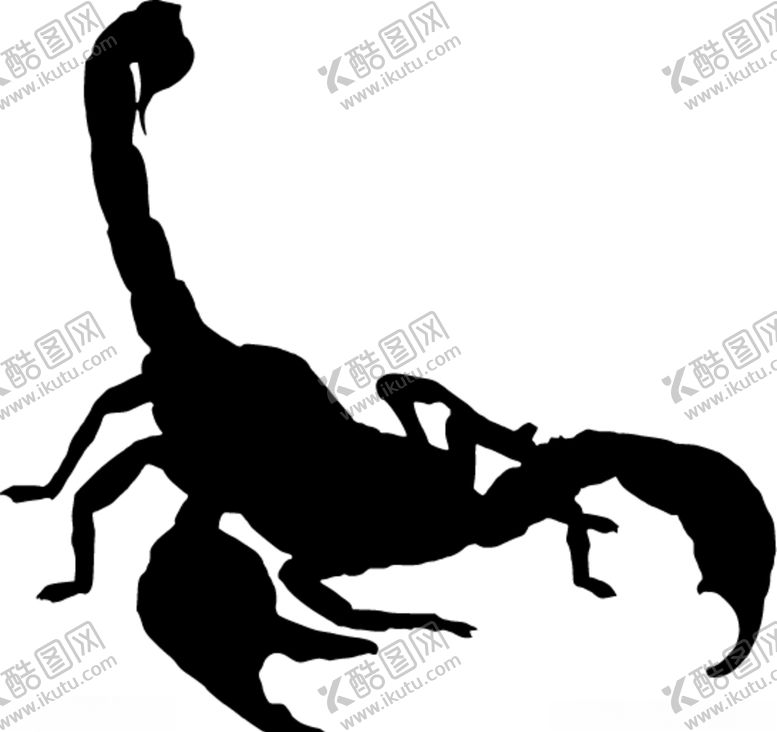 编号：81350910311201332543【酷图网】源文件下载-矢量蝎子图标
