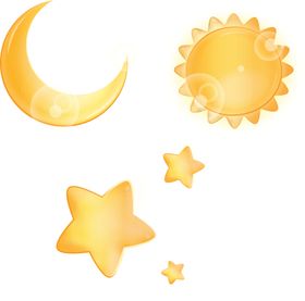 太阳星星月亮