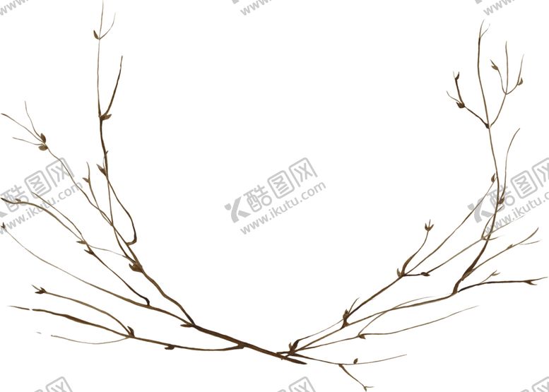 编号：83396909190237535614【酷图网】源文件下载-彩绘枝叶