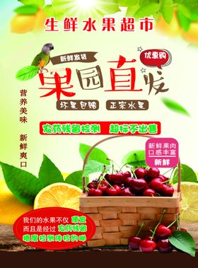 水果宣传单水果广告