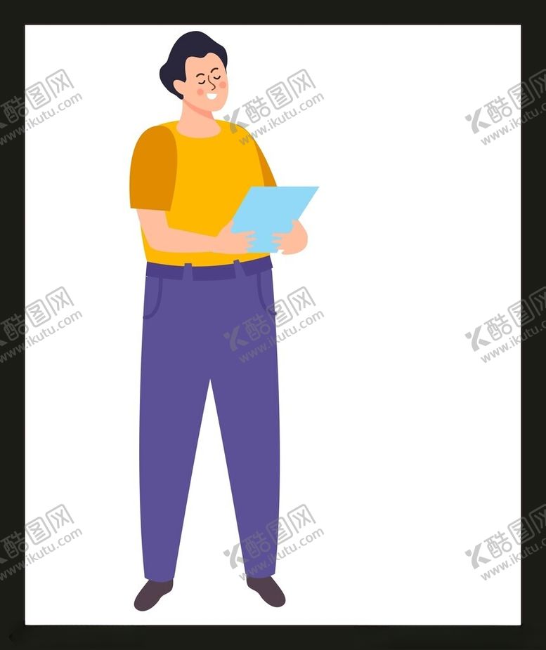 编号：23590901311943084662【酷图网】源文件下载-手绘男人男孩