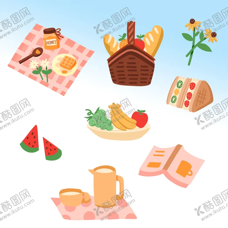 编号：89104610022153105831【酷图网】源文件下载- 野餐 