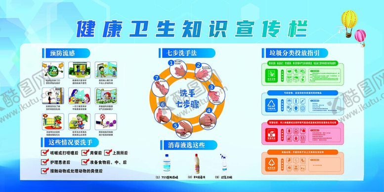 编号：58944210271542022204【酷图网】源文件下载-健康卫生知识宣传栏