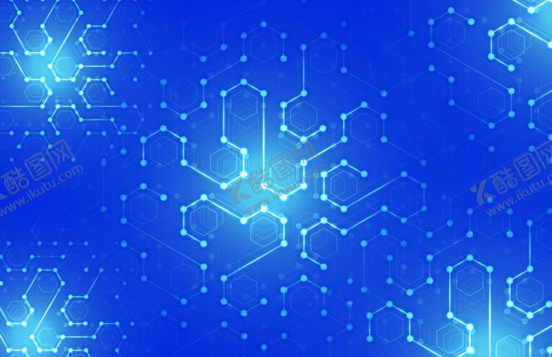 编号：60113609200643445955【酷图网】源文件下载-蓝色商务未来科技背景