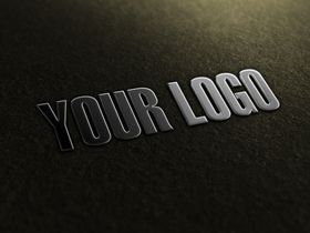 logo样机图片高档LOGOVI贴效果LOGOVIS效果