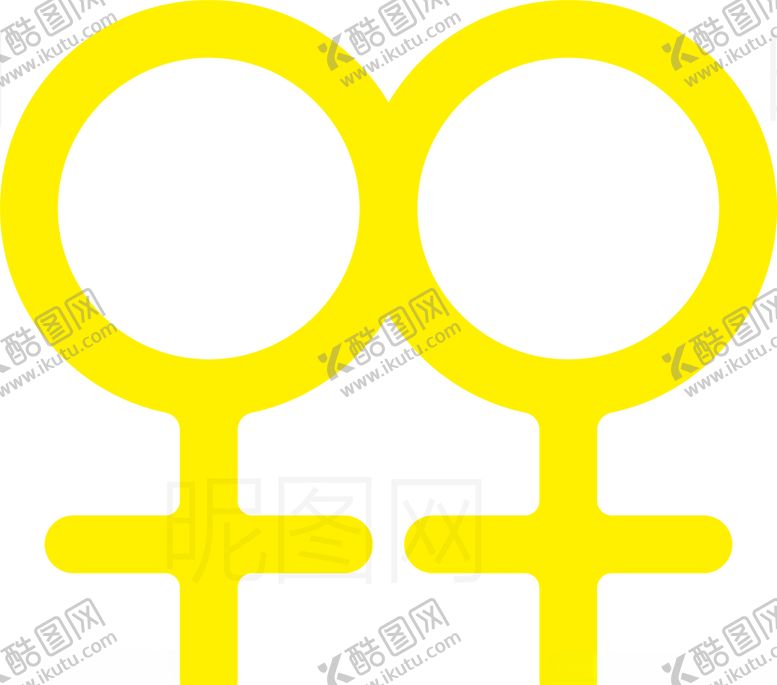 编号：77634810301149251100【酷图网】源文件下载-性别符号