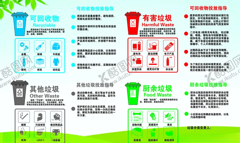编号：59250006270724342911【酷图网】源文件下载-垃圾分类宣传