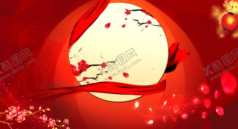 编号：26536210110220014836【酷图网】源文件下载-红色背景