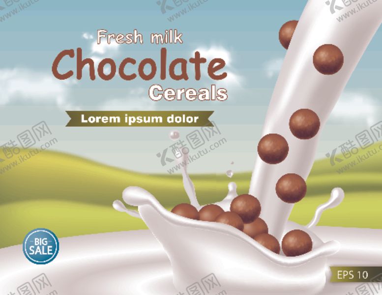 编号：19468910020039317420【酷图网】源文件下载-牛奶