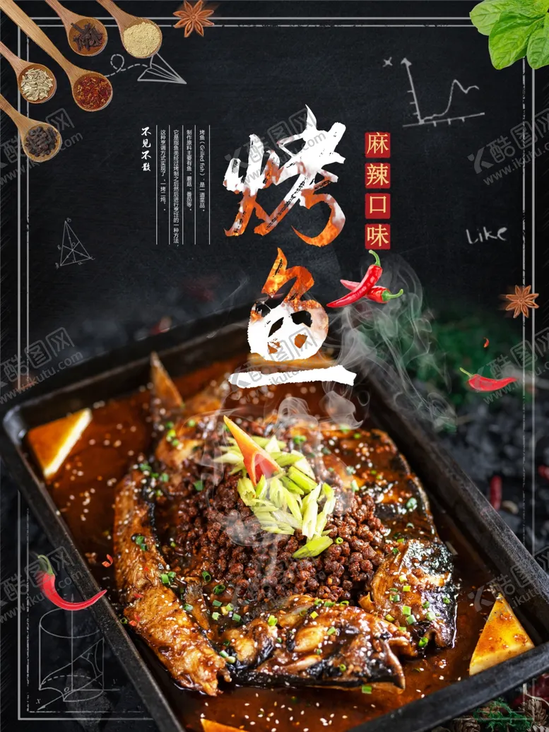 编号：79896110042244385800【酷图网】源文件下载-烤鱼